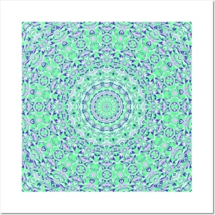 Funky Trippy Mandala Posters and Art